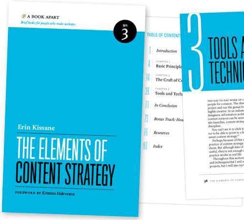The Elements of Content Strategy